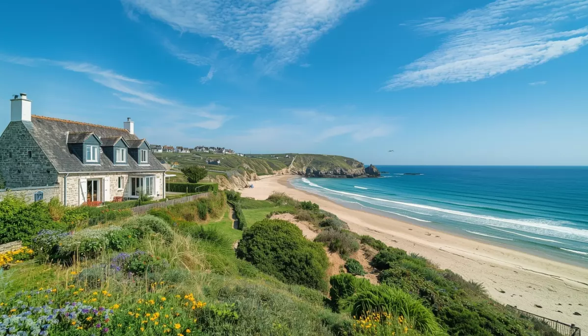 Maison bretonne refuge estival Finistère nord